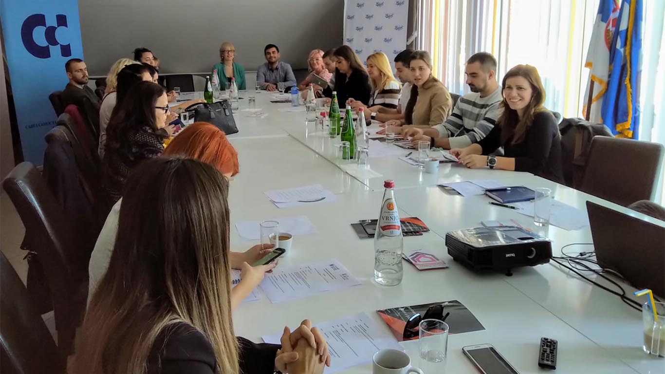 About The Project “Rights At Work, Work On Rights” With Representatives Of The Confederation Of Autonomous Trade Unions Of Serbia