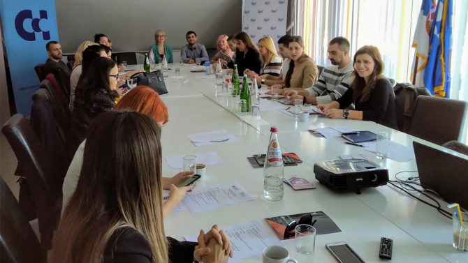 О пројекту „Права у раду, рад на правима“ и са представницима Савеза самосталних синдиката Србије